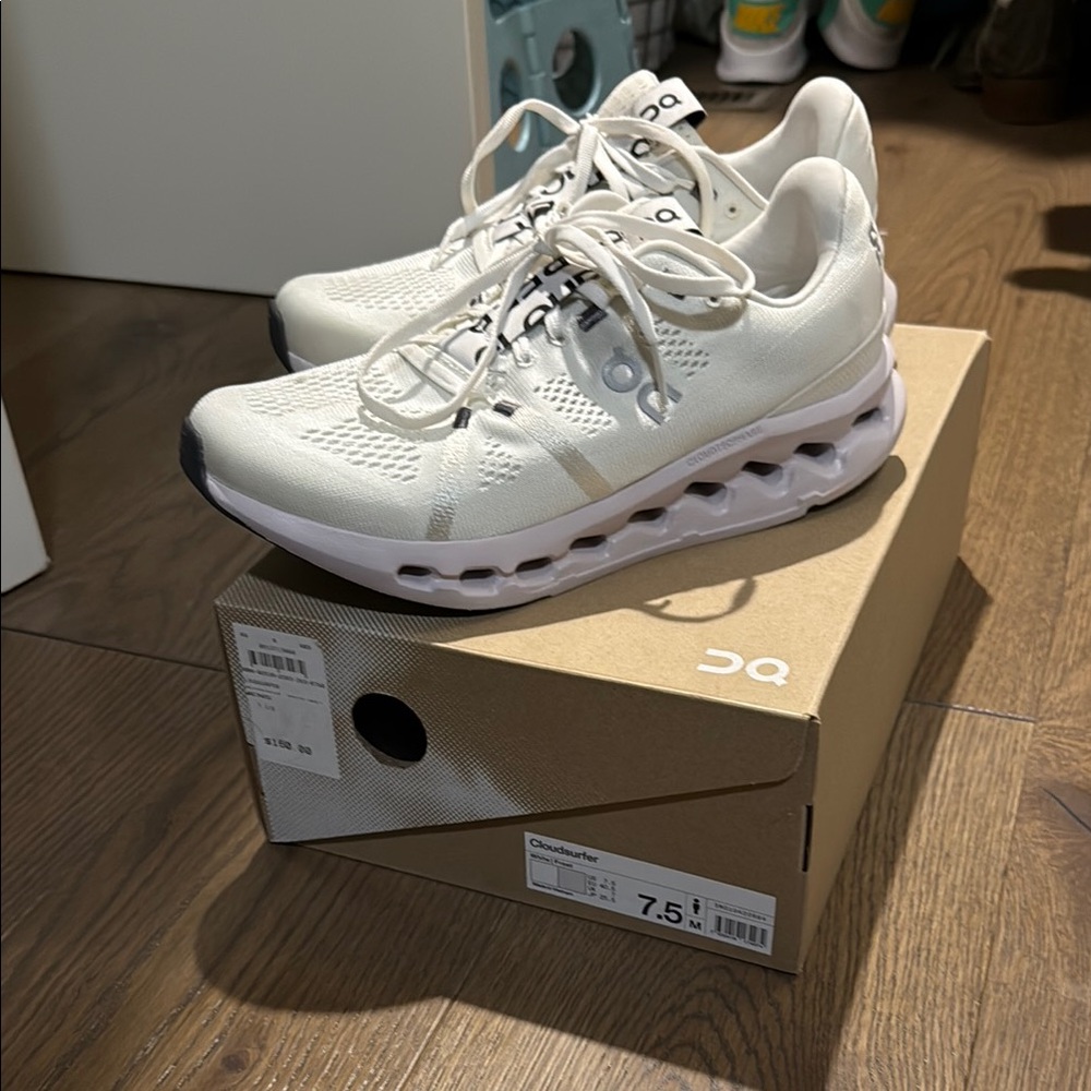 ON Men’s Cloudsurfer White/Frost